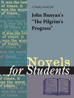 cover image of A Study Guide for John Bunyan's "The Pilgrim's Progress"
